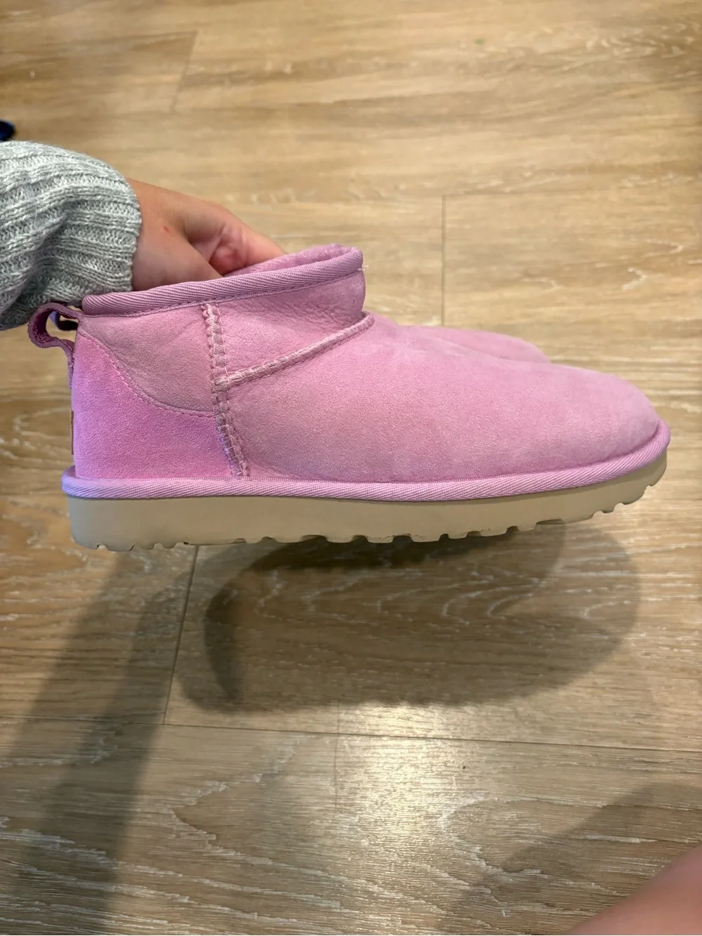 UGG suede upper